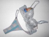 Lingerie Sensual Azul Importada